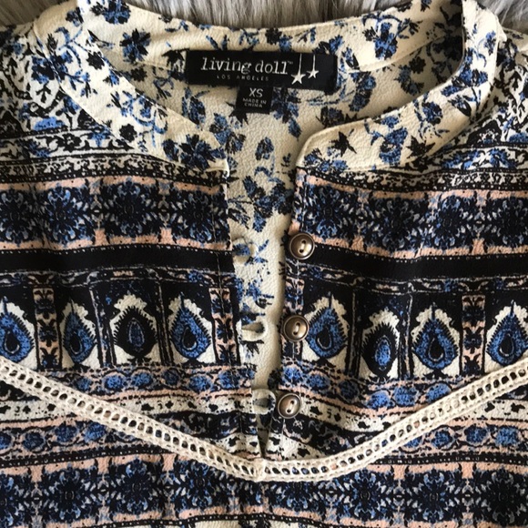 Living Doll long sleeve blouse - Picture 4 of 7